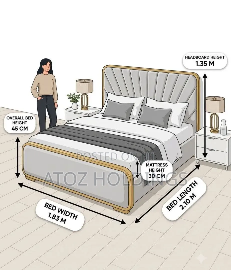 Beds/Well Dressed Beds in All Colours From 1,800,000/- With Delivery