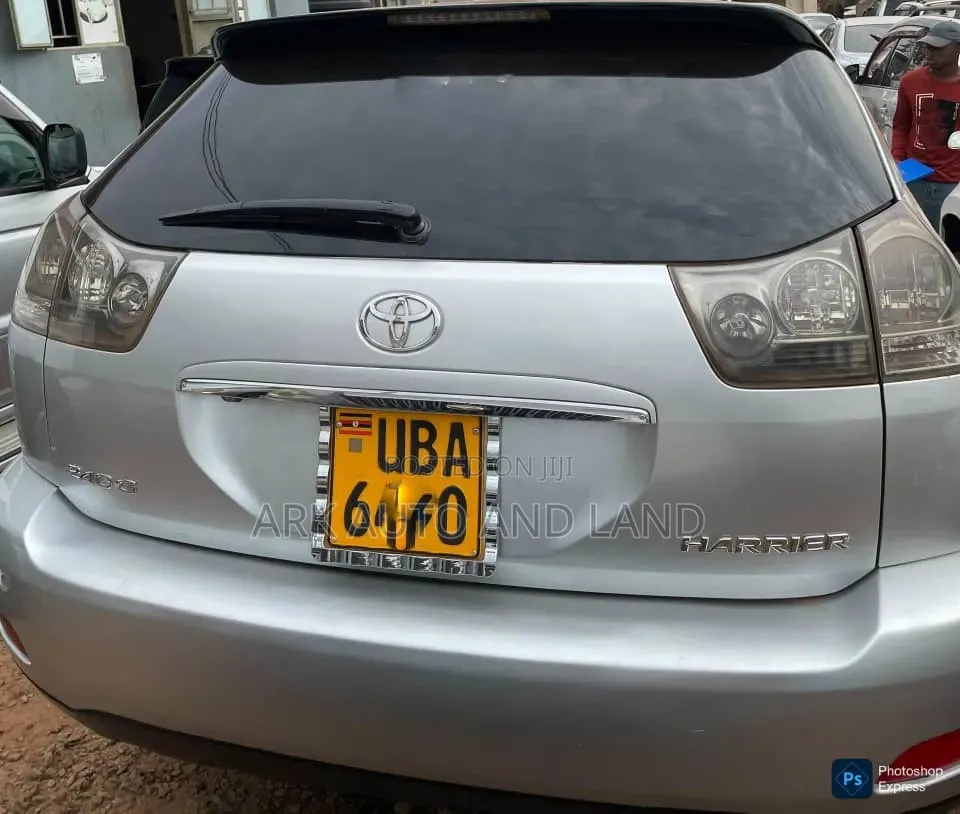 Toyota Harrier 2007 Silver