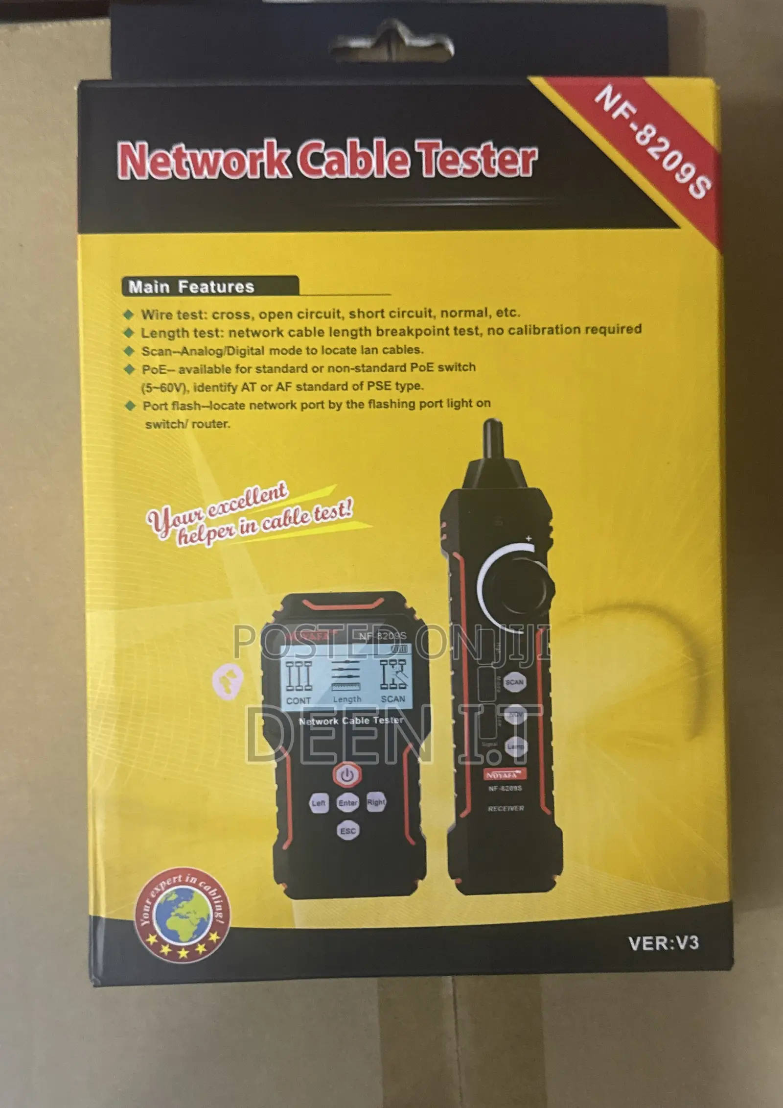 Network Cable Tester Nf-8209s