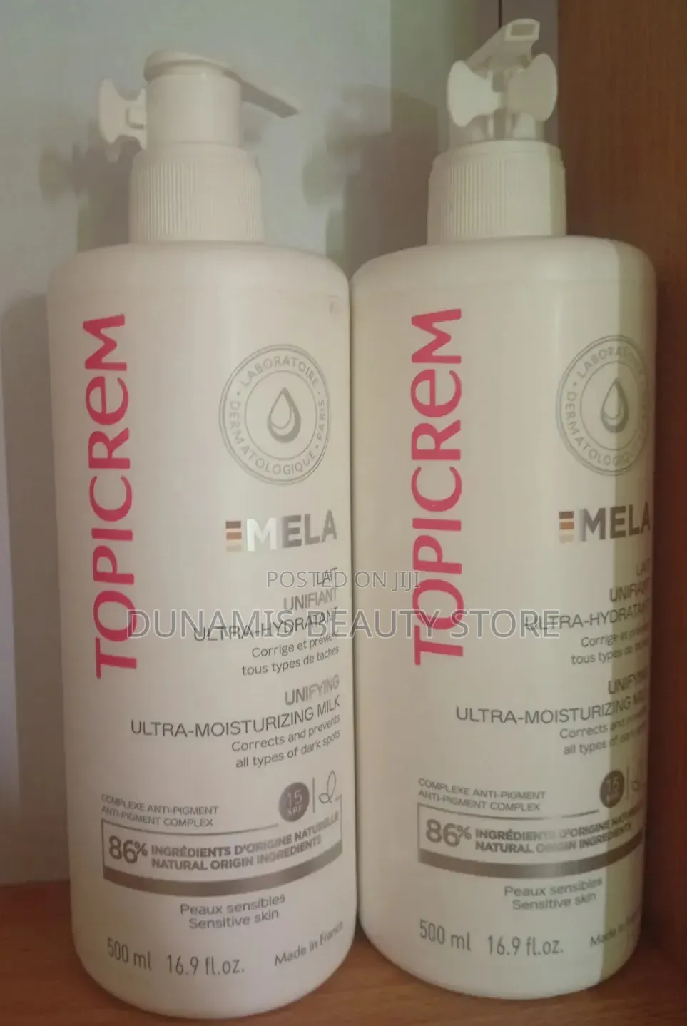 Topi Cream Mela Lotion 500mls