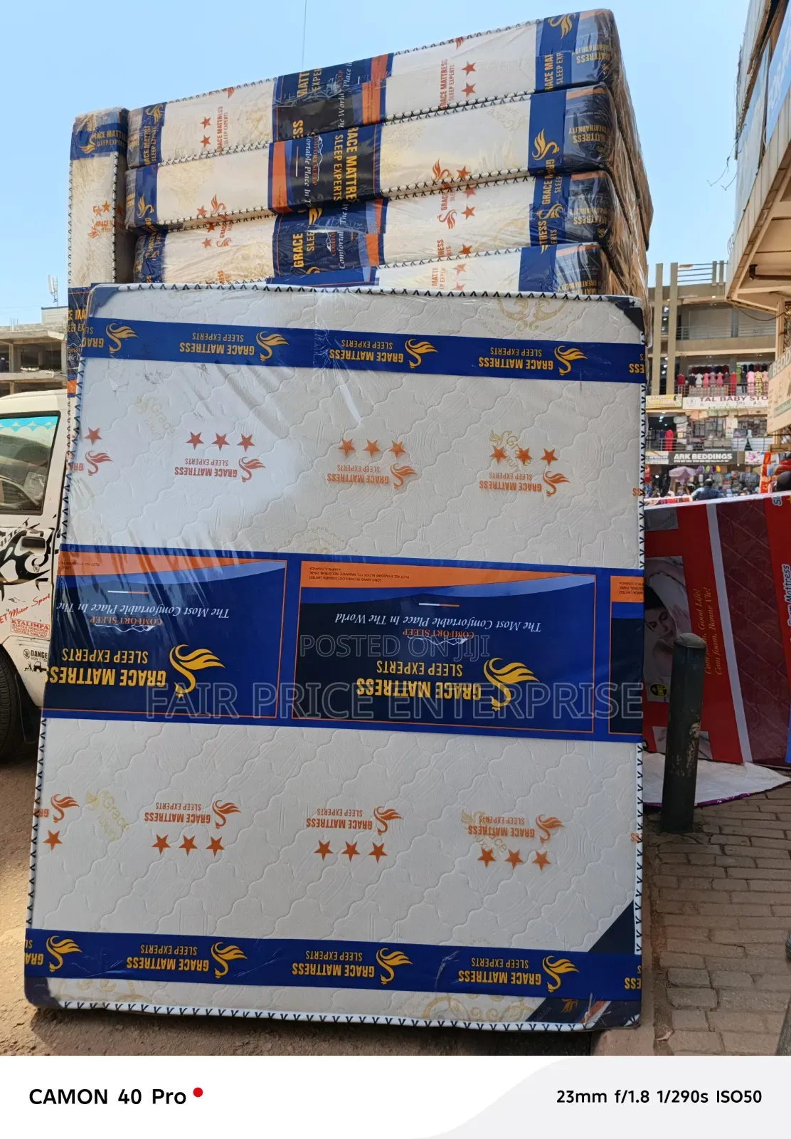 5x6x8 Inches. Fiber Mattress High Density