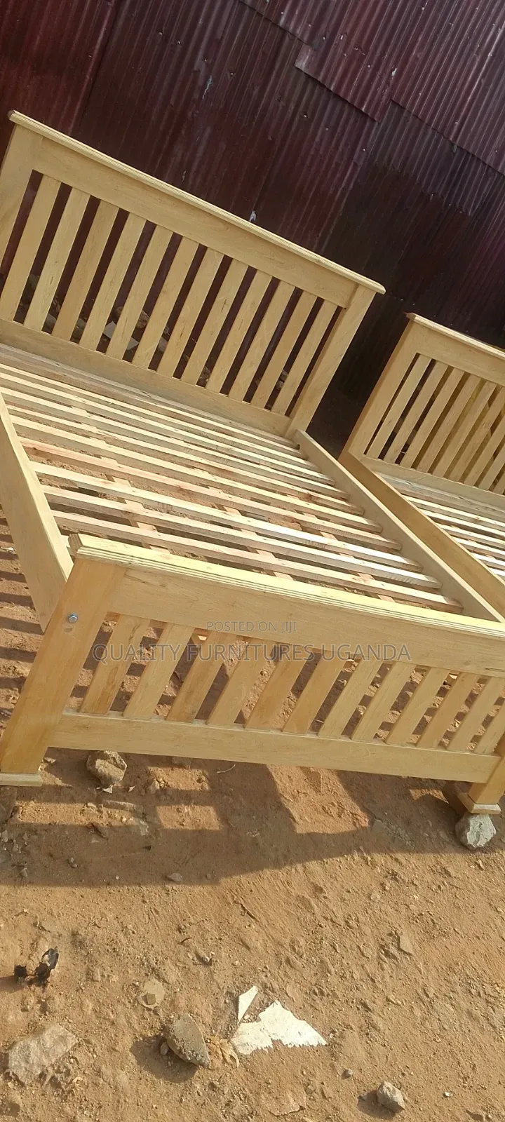 5 by 6 Strong Wooden Musambya Bed