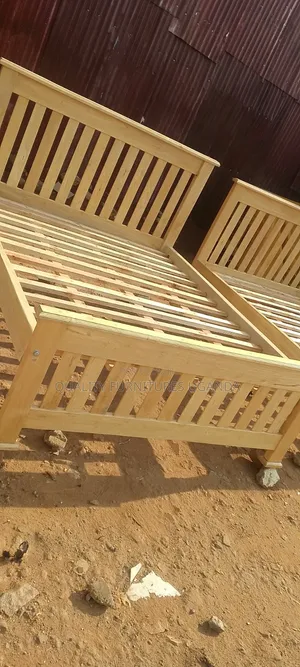 5 by 6 Strong Wooden Musambya Bed