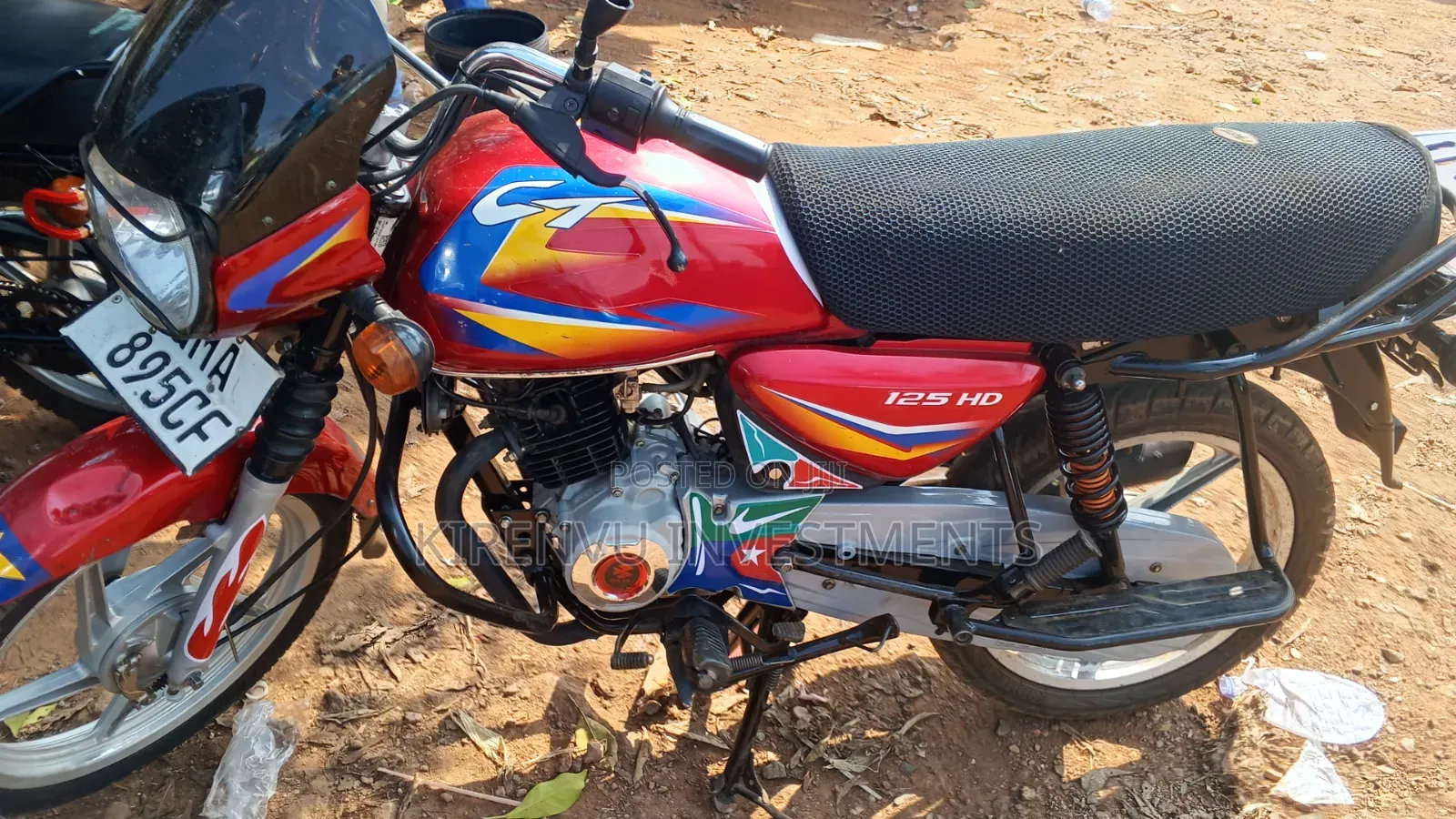 Bajaj CT 125X 2024 Red