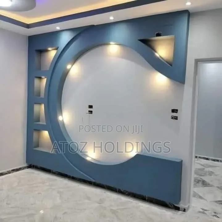 Gypsum Wall Unit TV Cabinets From 3,000,000/- In Any Customization