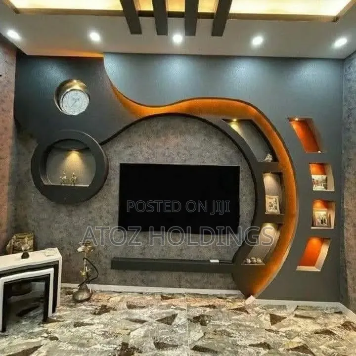 Gypsum Wall Unit TV Cabinets From 3,000,000/- In Any Customization