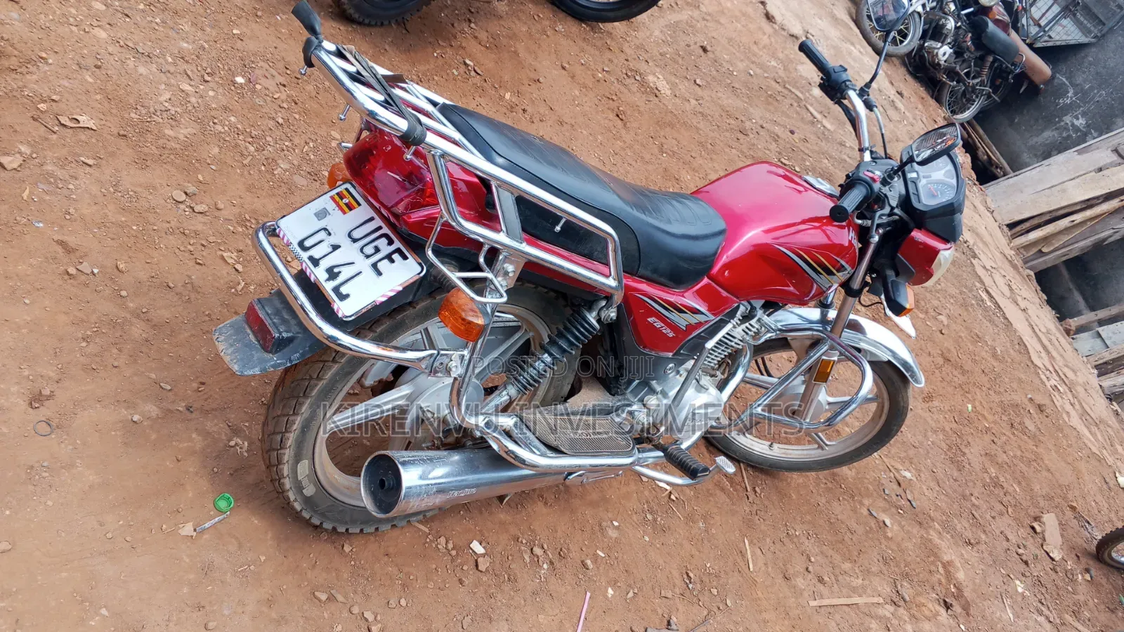 Haojue DK125 2025 Red