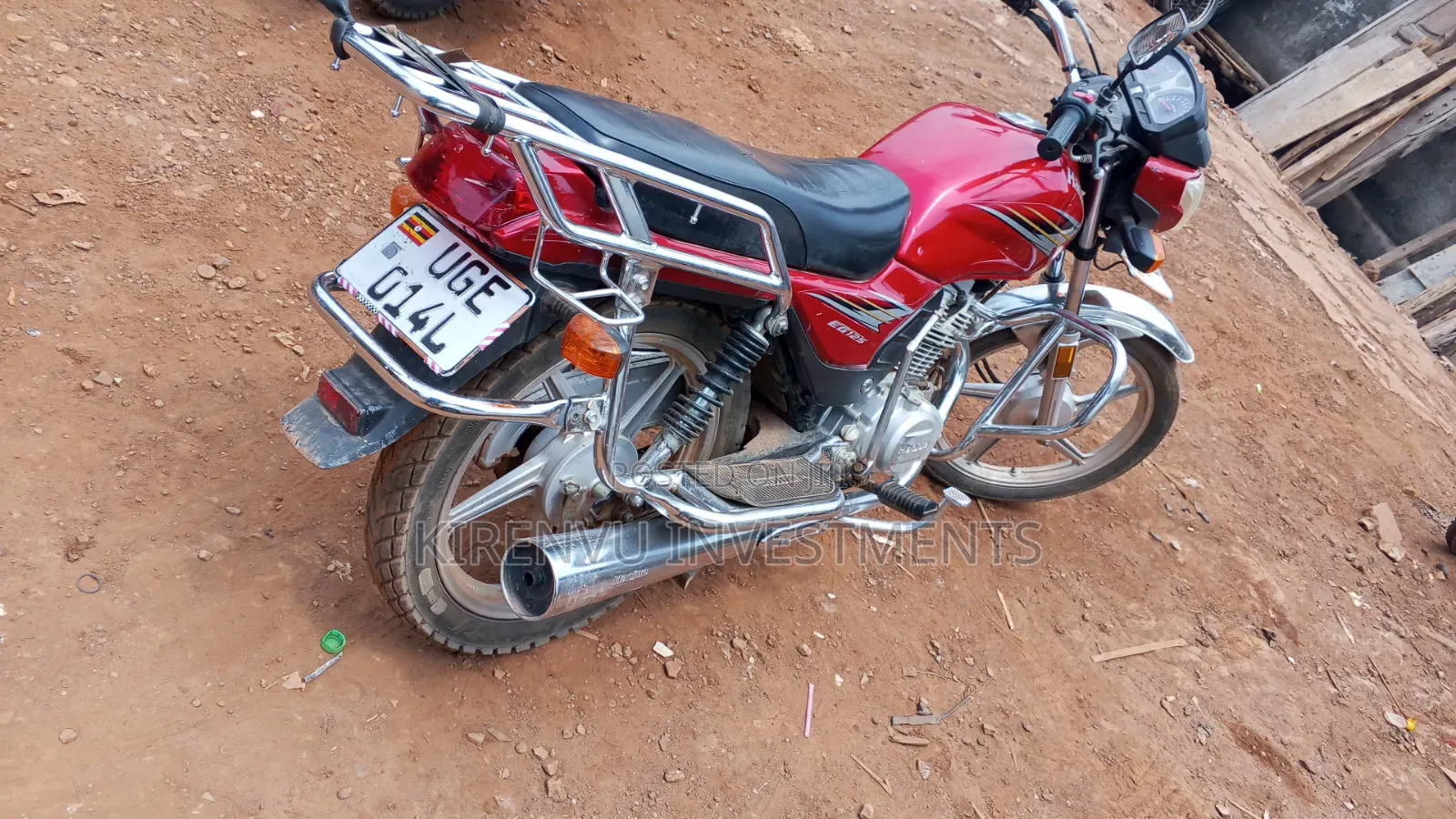 Haojue DK125 2025 Red
