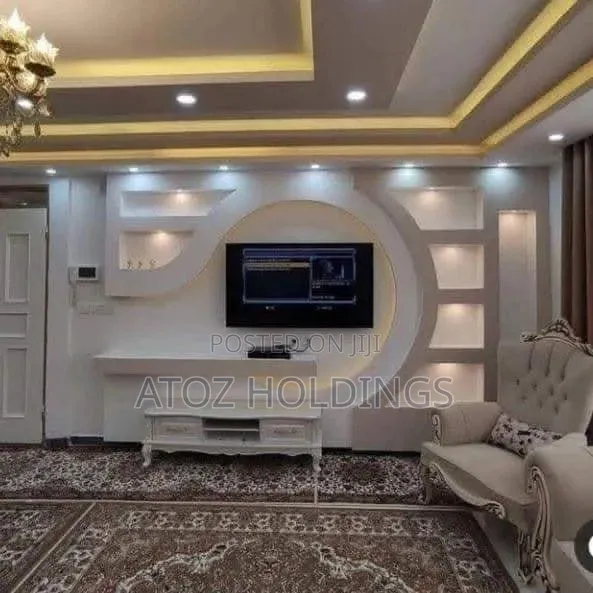 Gypsum Wall Unit TV Cabinets From 3,000,000/- In Any Customization