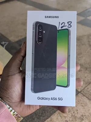 New Samsung Galaxy A56 256 GB Gold