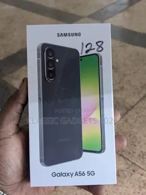 New Samsung Galaxy A56 256 GB Gold
