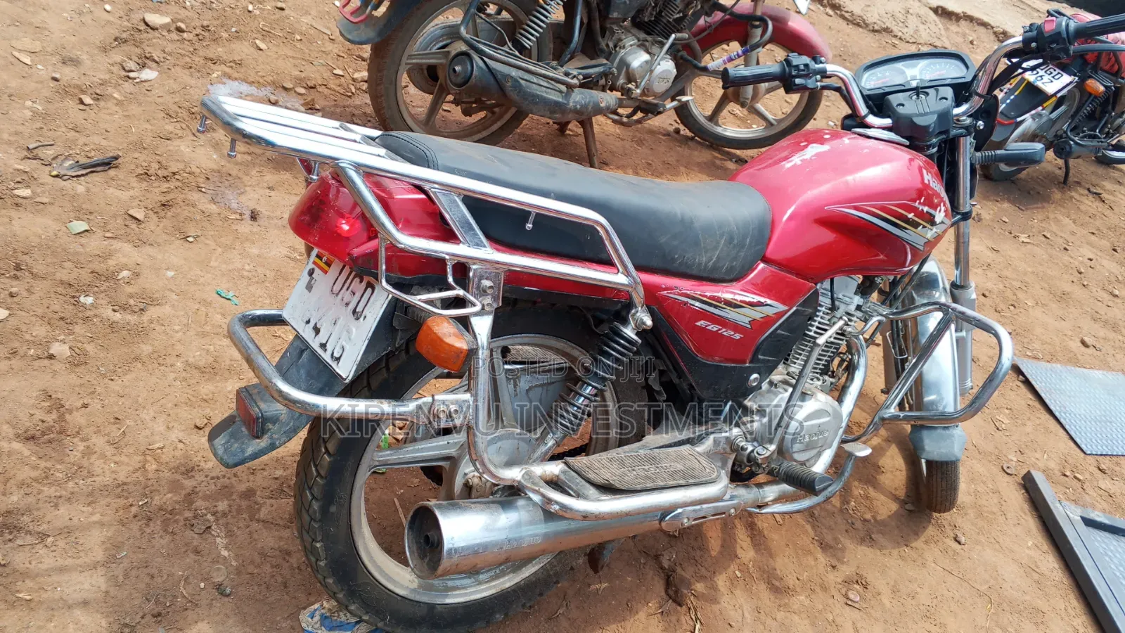 Haojue DK125 2025 Red