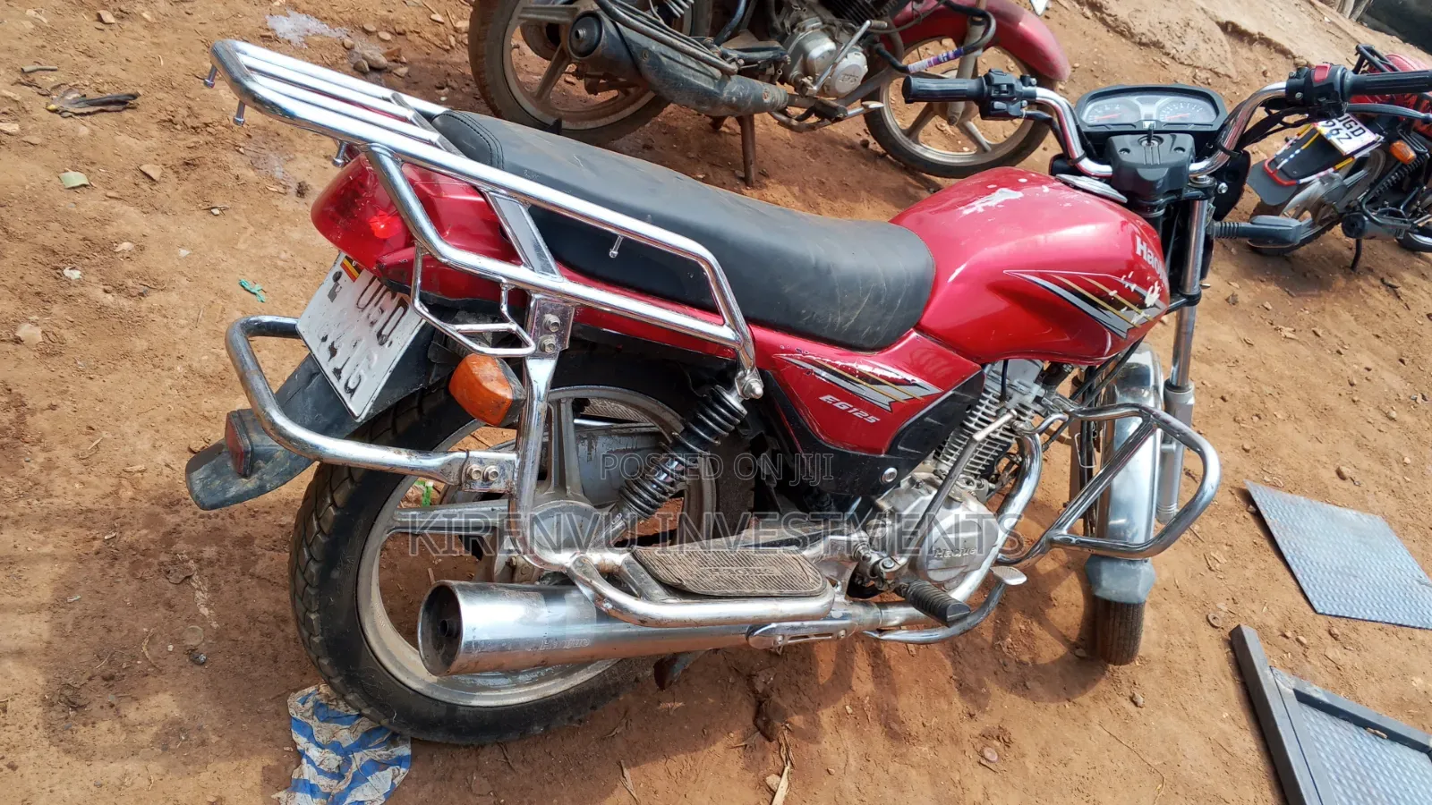 Haojue DK125 2025 Red