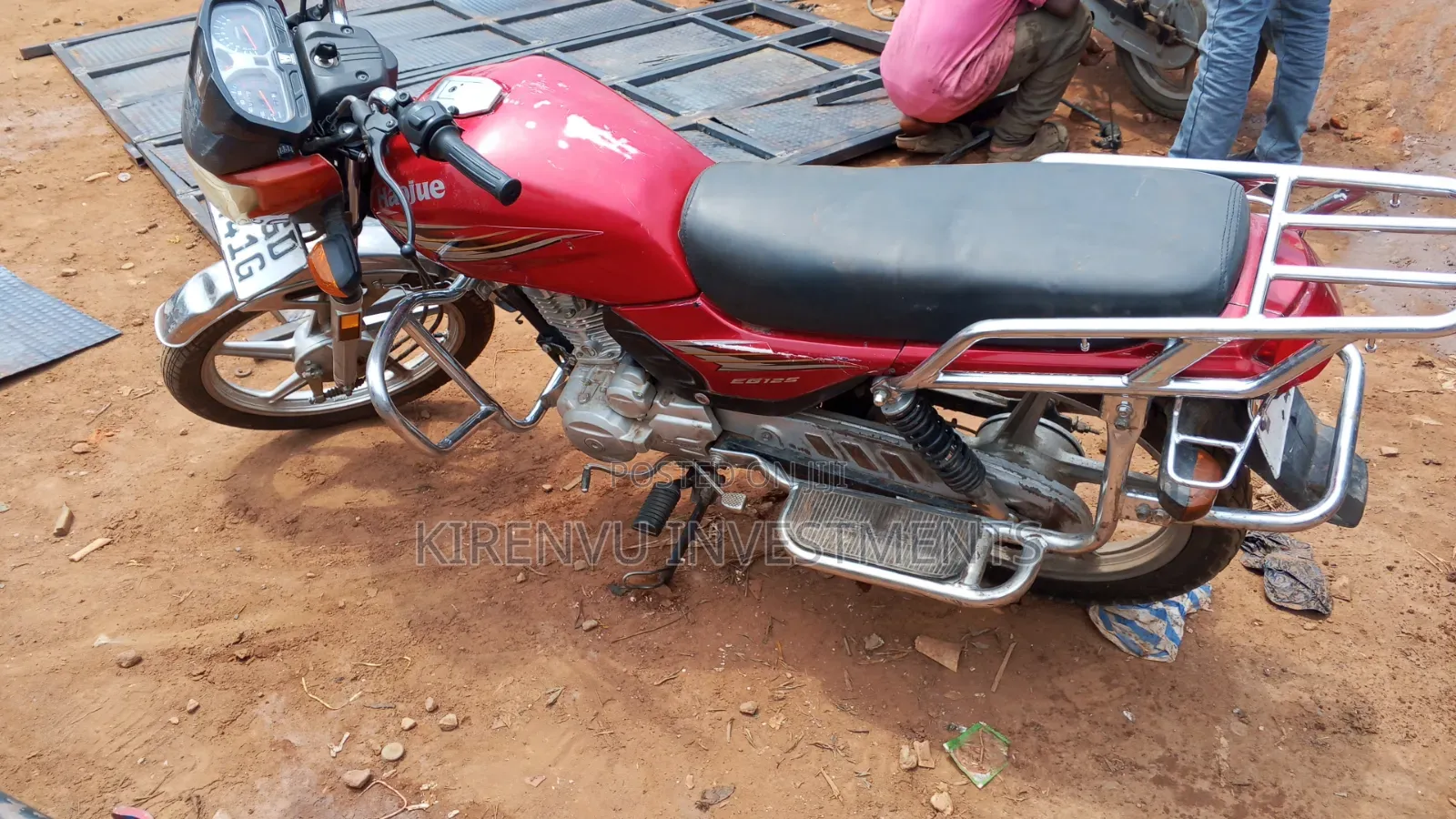 Haojue DK125 2025 Red