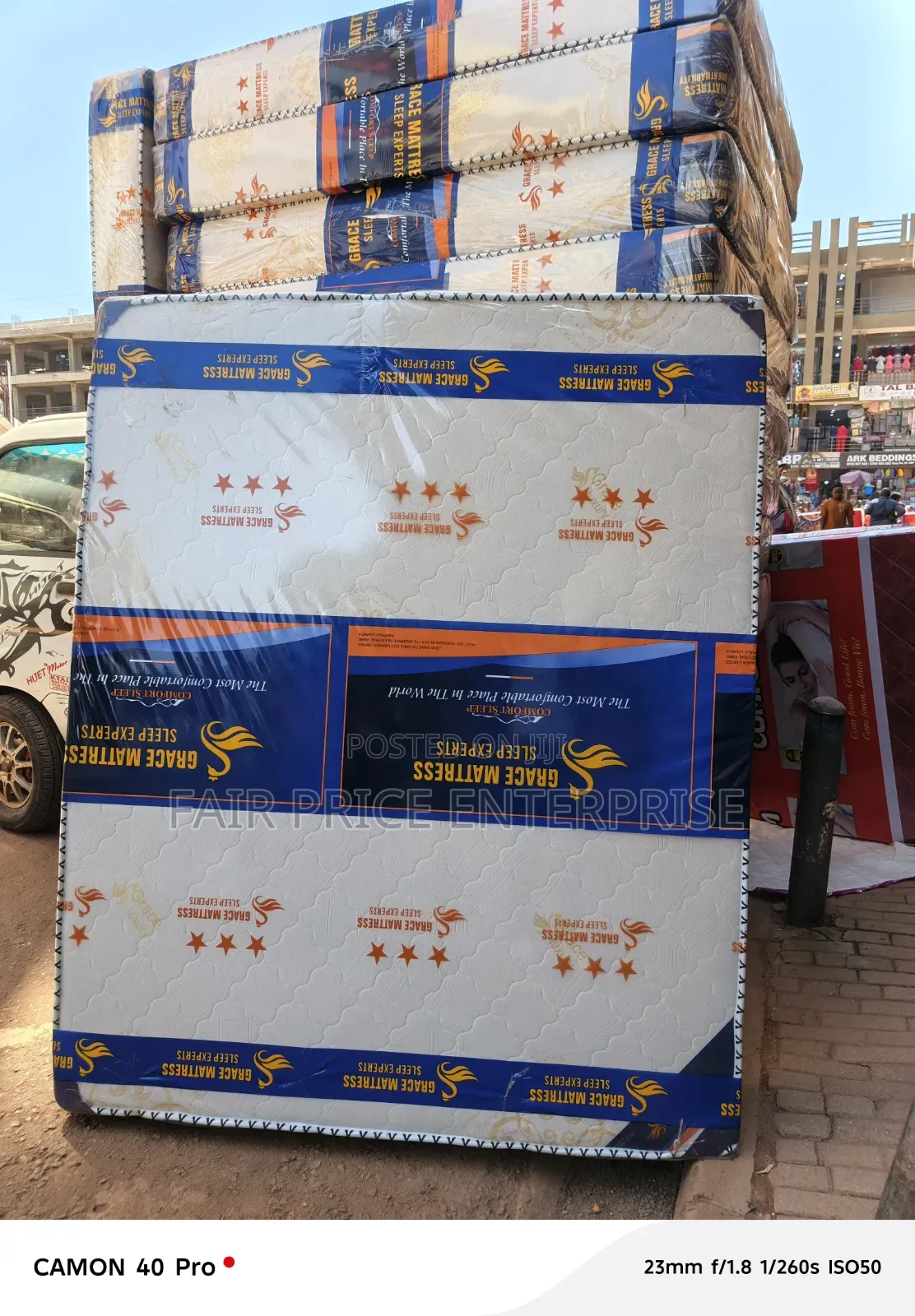 4x6 by 6inche. Fiber Mattress Super Density