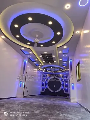 Rustic Gypsum Ceiling Design Customization Services
