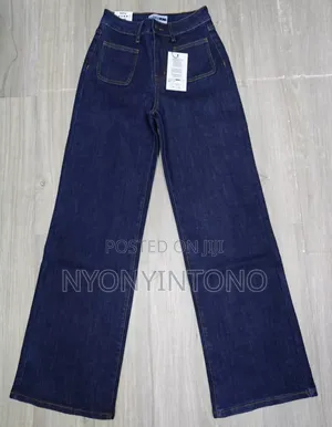 Wide Leg High Quality Jeans