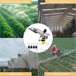 Long-Range Agricultural Impact Rain Gun Sprinkler