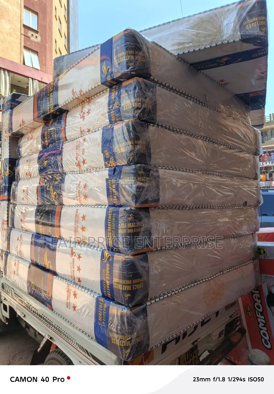 Grace Foam Mattress 5x6 by 6inche / Fiber Mattress High Density