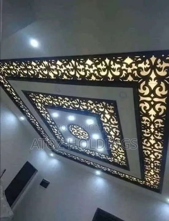 Egyptian Gypsum Ceiling Design Customization Services