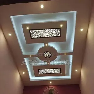 Egyptian Gypsum Ceiling Design Customization Services
