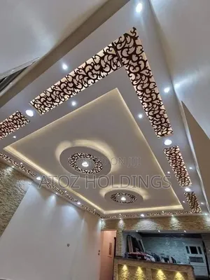 Egyptian Gypsum Ceiling Design Customization Services