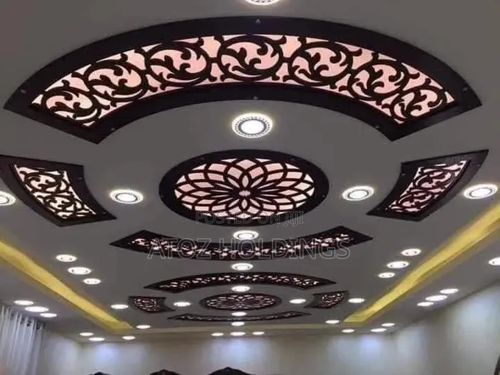 Egyptian Gypsum Ceiling Design Customization Services