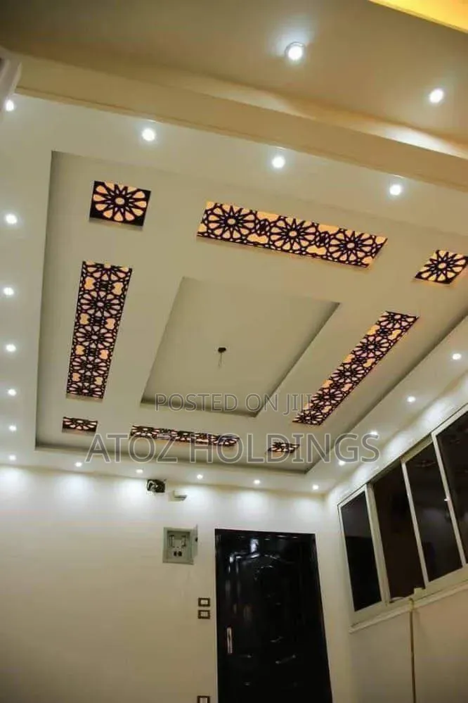 Egyptian Gypsum Ceiling Design Customization Services