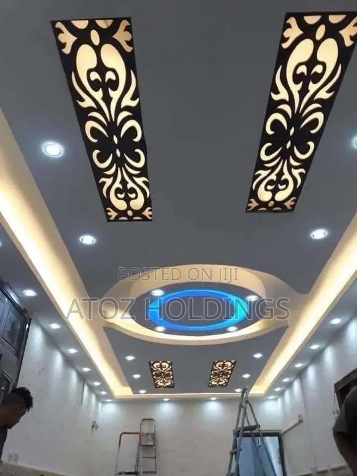 Egyptian Gypsum Ceiling Design Customization Services