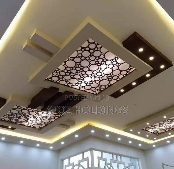 Egyptian Gypsum Ceiling Design Customization Services