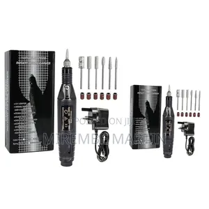 Portable USB Electric Nail Drill Kit for Manicure Pedicure -