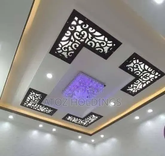 Asiatic Mondern Country Gypsum Ceiling Design Customization Services