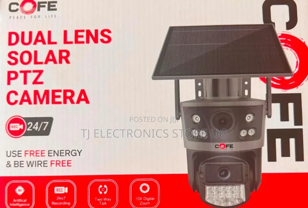 *Cofe* Ptsl24adl Pro Dual Lens Solar Camera