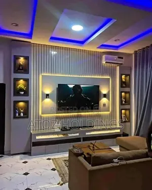Modern Art Wall Unit TV Stands in Any Colour Customization 2,000,000/-