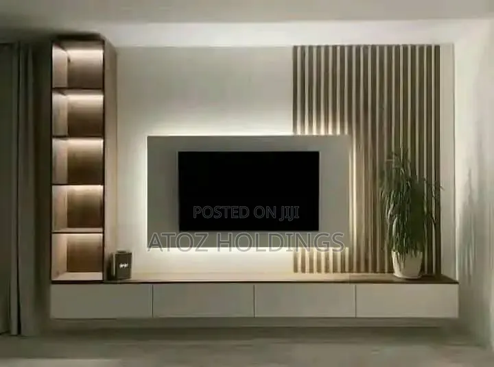 Modern Art Wall Unit TV Stands in Any Colour Customization 2,000,000/-