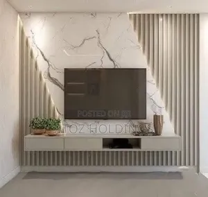 Modern Art Wall Unit TV Stands in Any Colour Customization 2,000,000/-