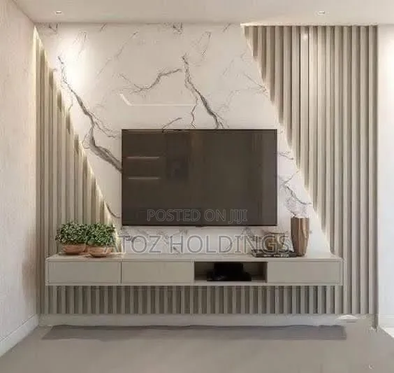 Modern Art Wall Unit TV Stands in Any Colour Customization 2,000,000/-