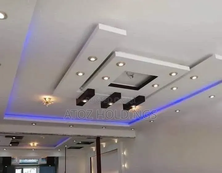 Pergola Gypsum Ceiling Design Customization Instant Installation