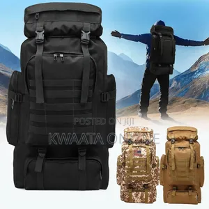 Backpack Rucksack Travel Hiking Camping Tactical Outdoor Bag