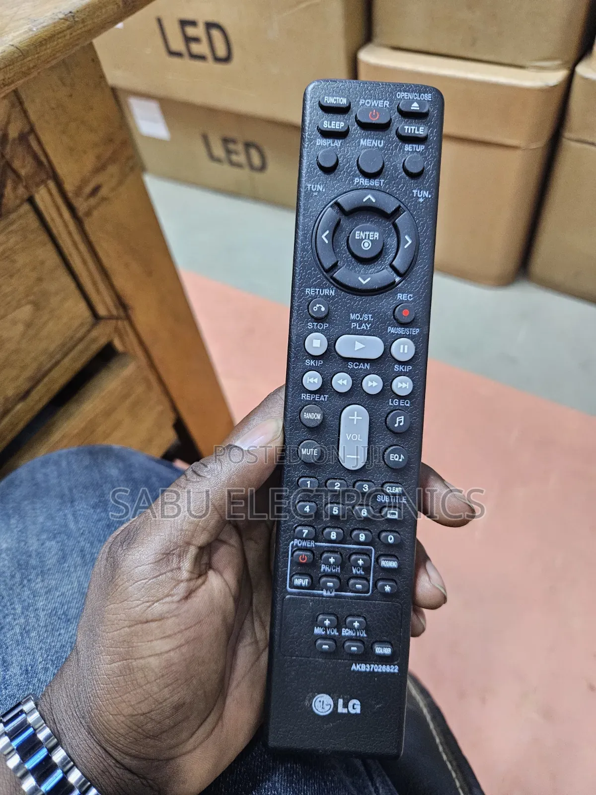LG Original Home Theatre / DVD Remote Control