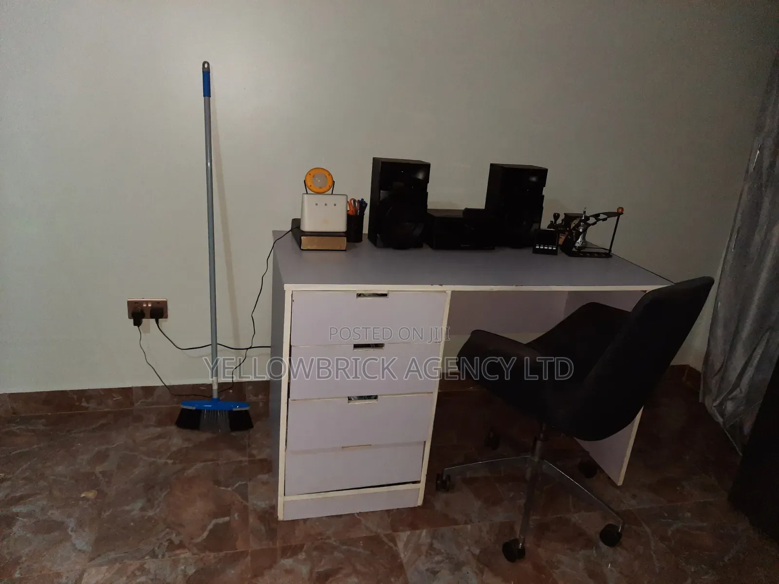 Reading Desk/Home Office Desk + Swivel Chair