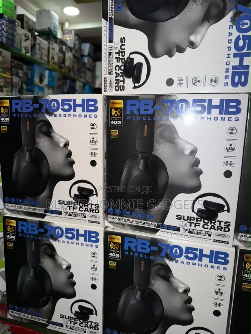 High Quality RB-705HB Wireless Headphones With Noise Cancellation