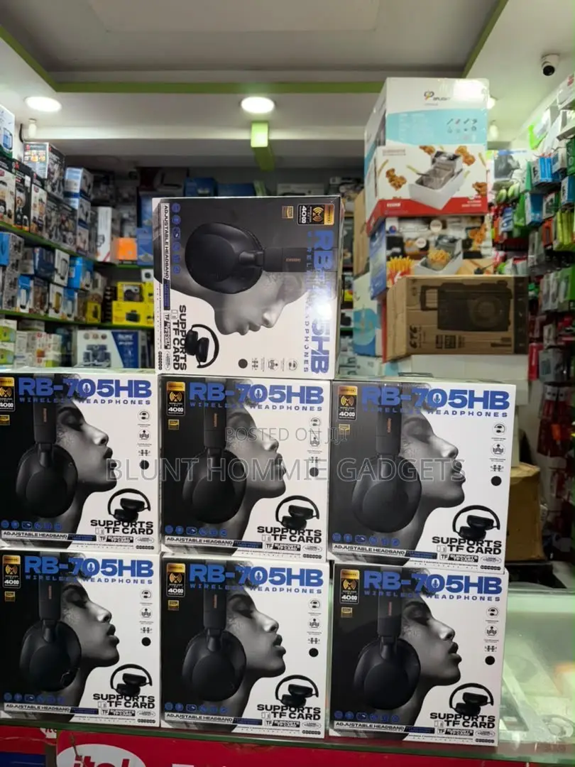 High Quality RB-705HB Wireless Headphones With Noise Cancellation