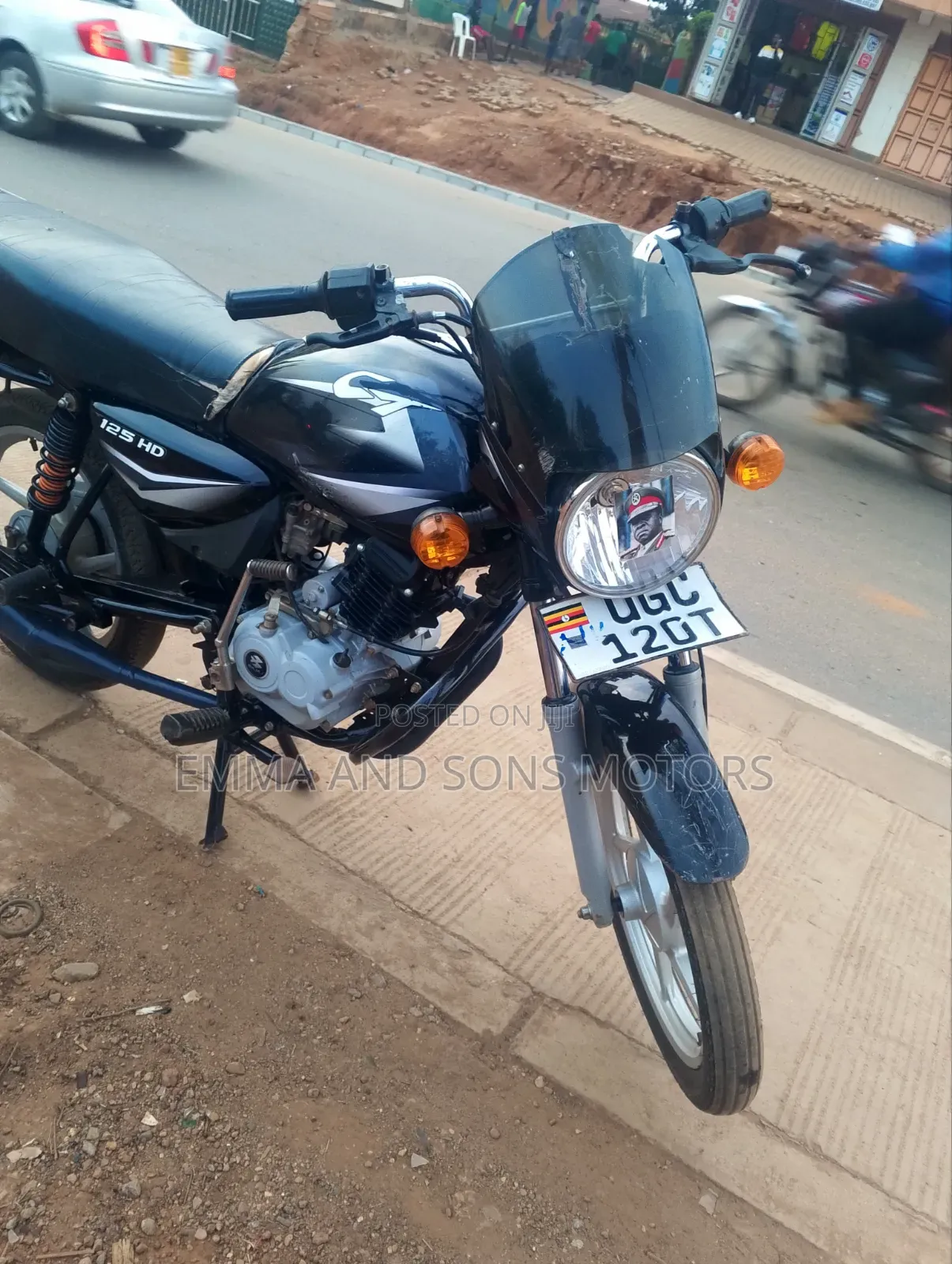 Bajaj Boxer 125 2025 Black