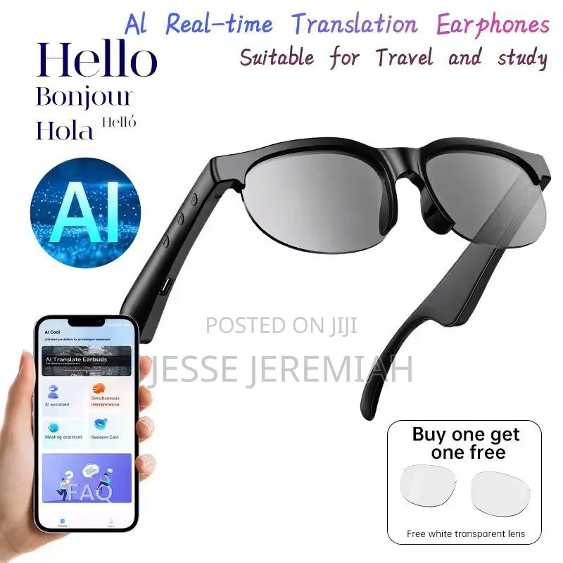 Ai Powered Audio Smart Glasses