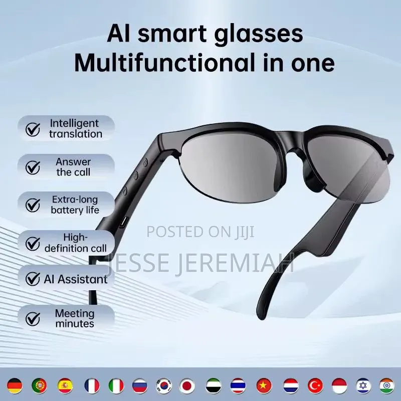 Ai Powered Audio Smart Glasses