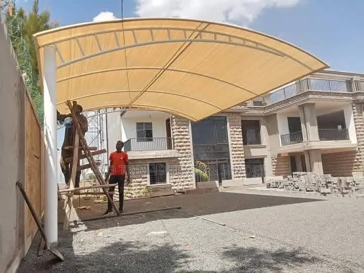 Modern Arched Canopy/Carport