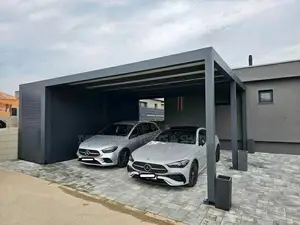Modern, Minimalist Carport