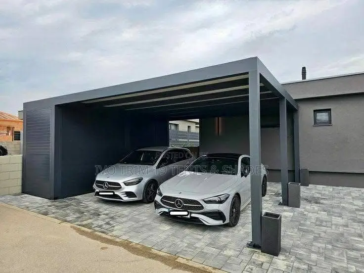 Modern, Minimalist Carport