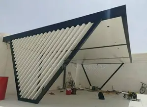 A Geometric Carport or Pergola